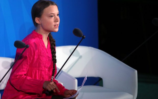 Greta Thunberg; Fatboy Slim; UN