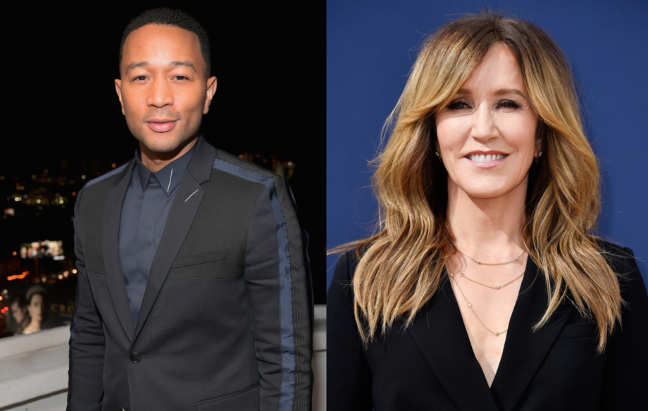 John Legend and Felicity Huffman