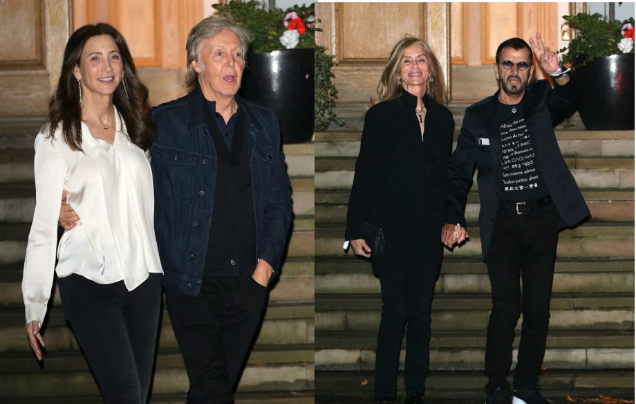 Paul McCartney Ringo Starr Beatles Abbey Road