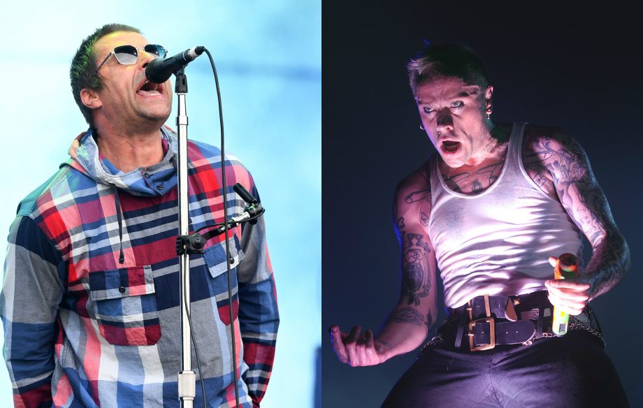 Liam Gallagher Keith Flint