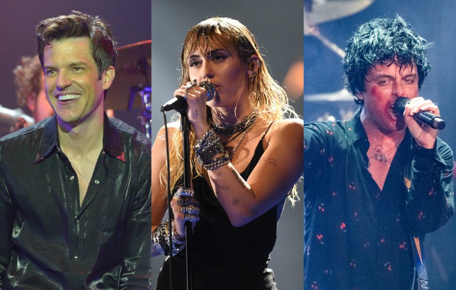 The Killers Miley Cyrus Green Day