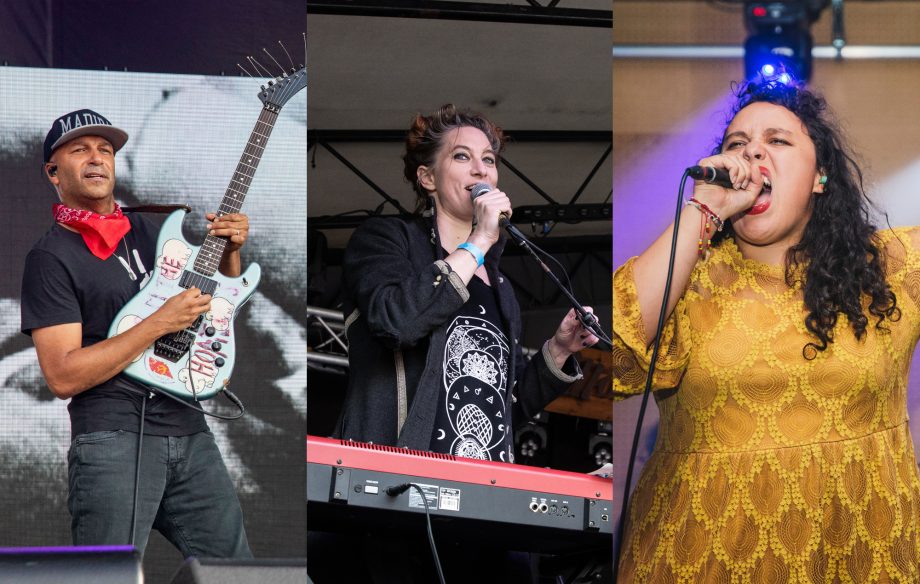 Tom Morello Amanda Palmer Downtown Boys facial recognition surveillance campaign