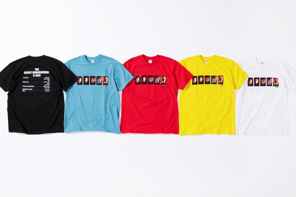 Velvet Underground Supreme collection 2019