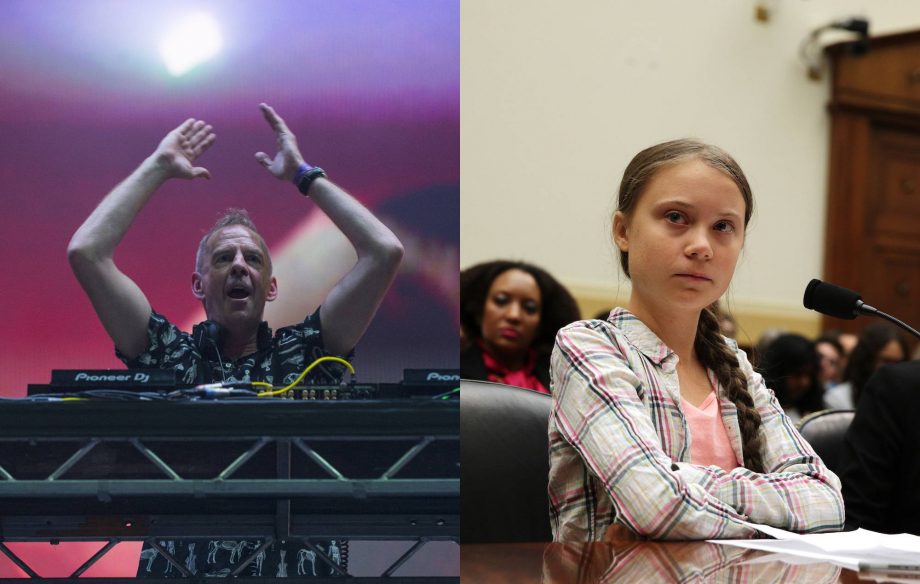 Fatboy Slim and Greta Thunberg