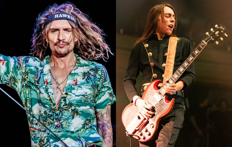 The Darkness' Justin Hawkins and Greta Van Fleet's Jake Kizska