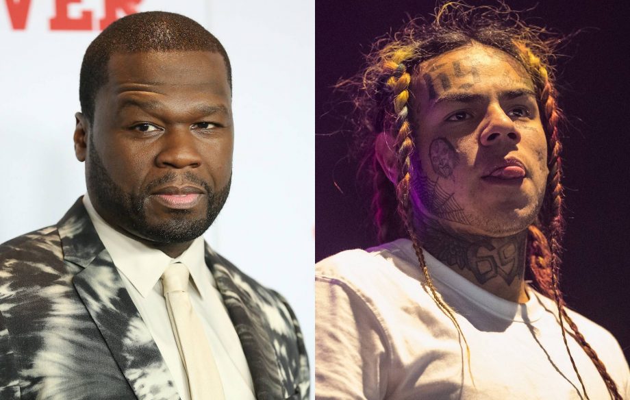 50 Cent and Tekashi 6ix9ine