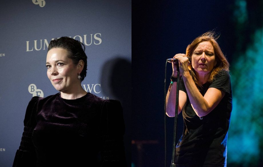 Olivia Colman and Portishead's Beth Gibbons