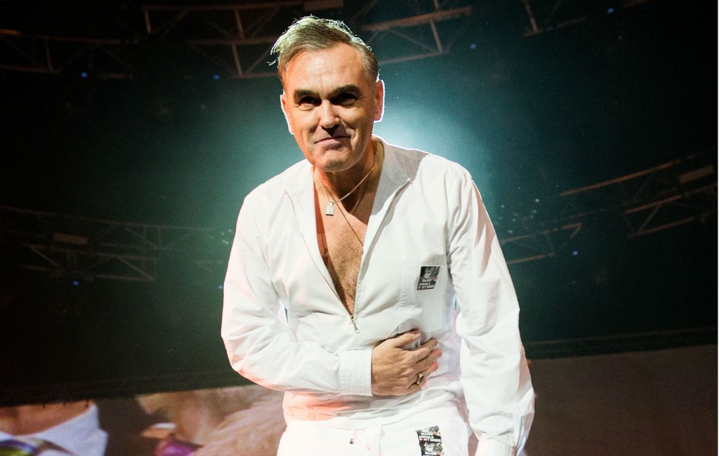 Morrissey has signed other artists' albums, and he's selling them