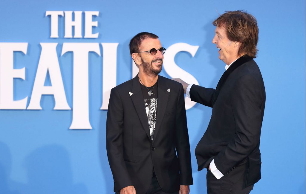Ringo Starr and Paul McCartney