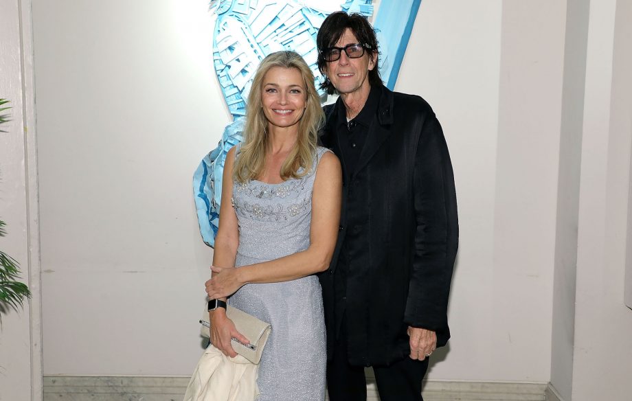 Ric Ocasek and Pauline Porizkova
