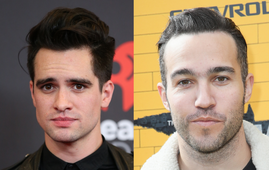 Pete Wentz and Brendon Urie
