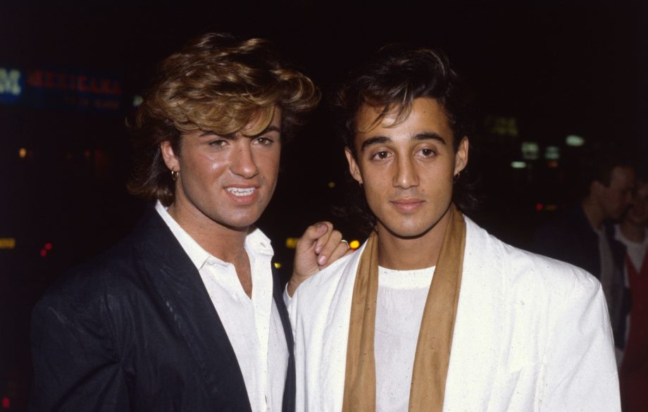 George Michael and Andrew Ridgeley of Wham!