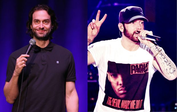 Chris DElia describes meeting Eminem