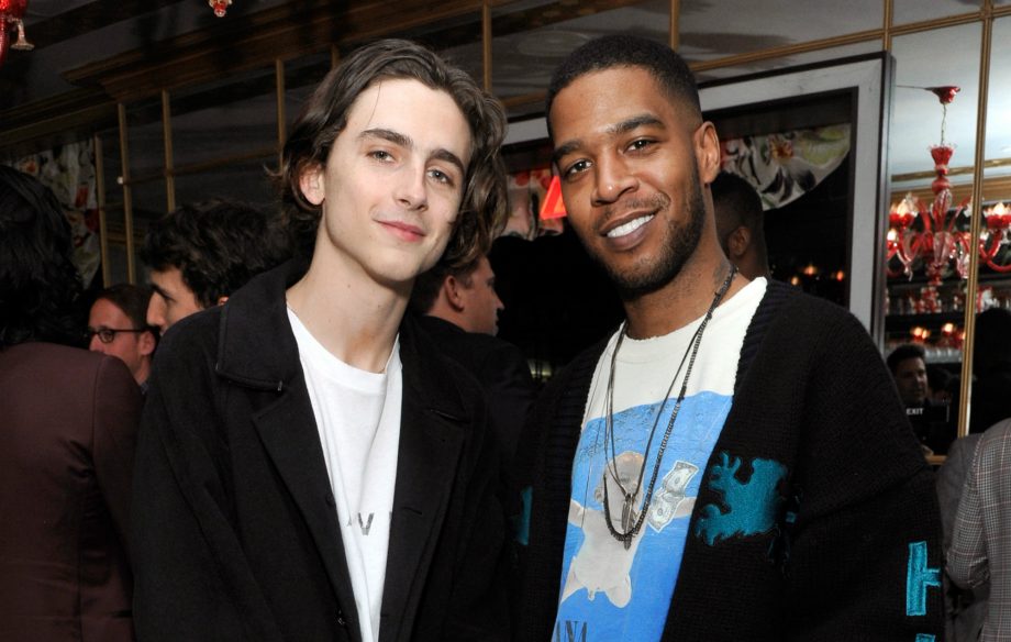 Timothée Chalamet and Kid Cudi