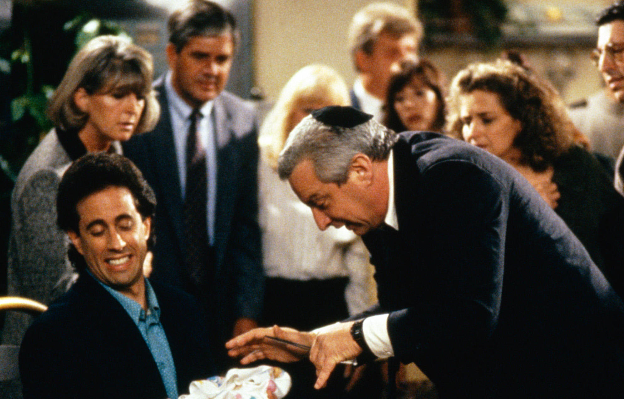 Jerry Seinfeld and Charles Levin in 'Seinfeld' 1993