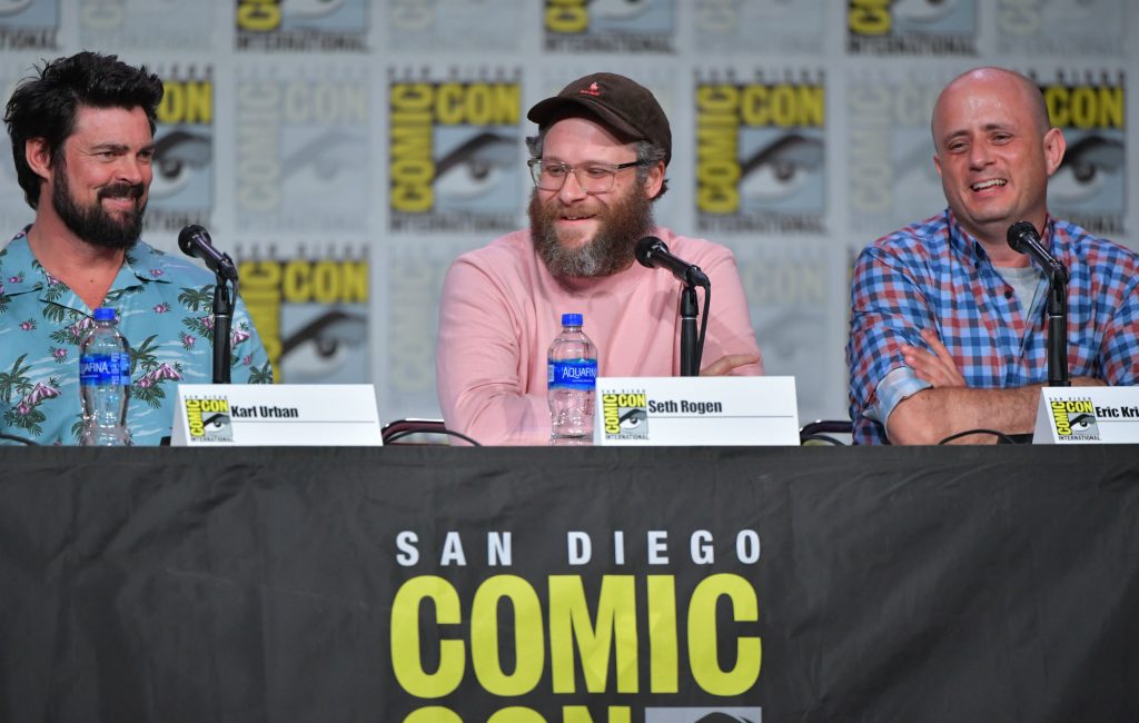 Karl Urban Seth Rogen Eric Kripke - The Boys