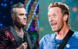 Robbie Williams Chris Martin Coldplay
