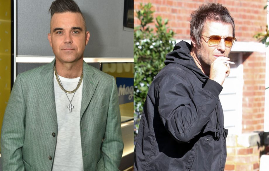 Robbie Williams reignites long-running feud with Liam Gallagher