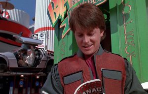 Michael J. Fox in 'Back To The Future 2' (1989)