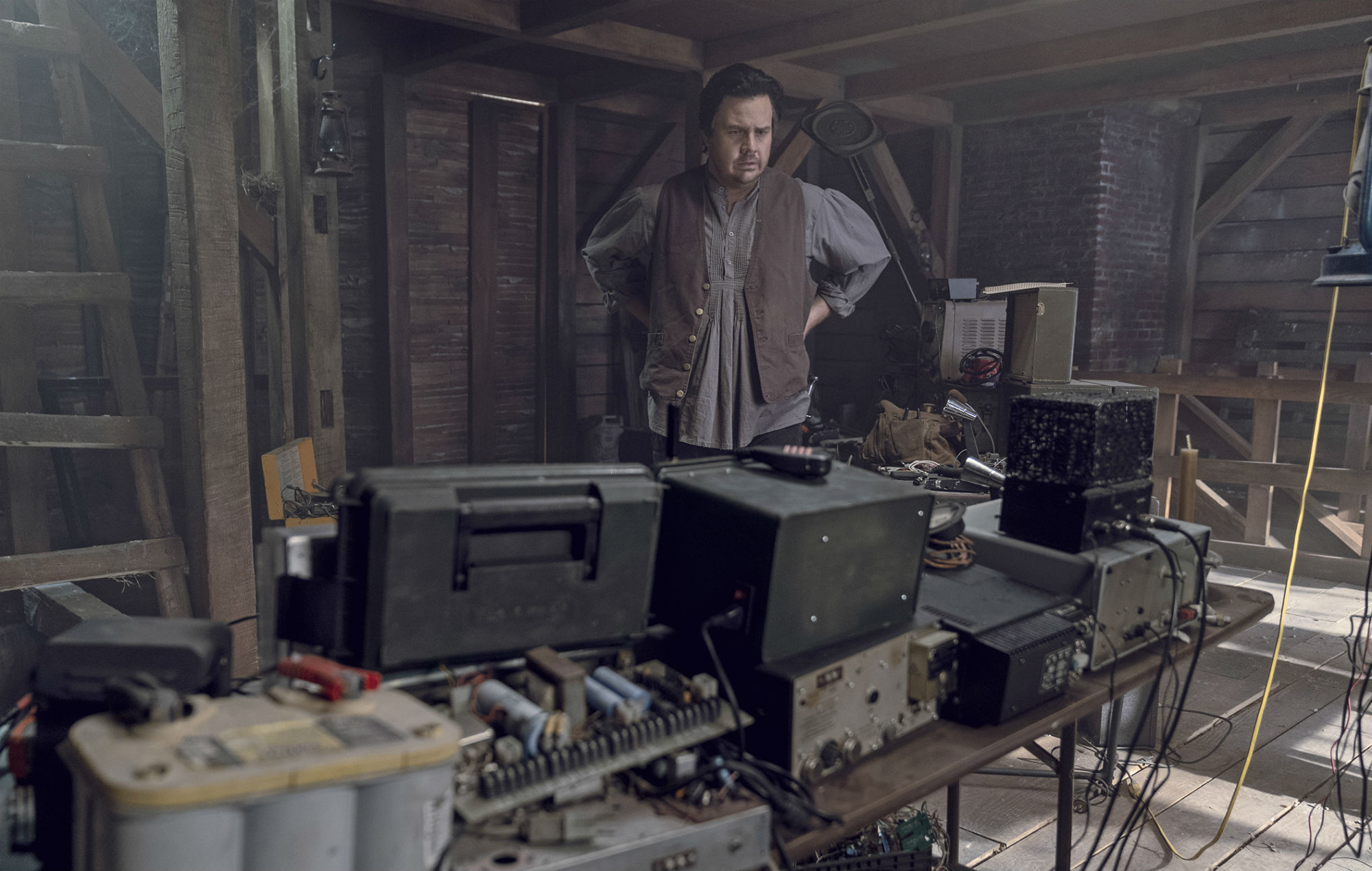 The Walking Dead season 10 episode 6: Who was Eugene talking to?