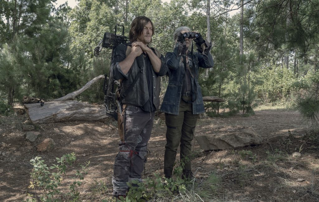 walking dead daryl carol