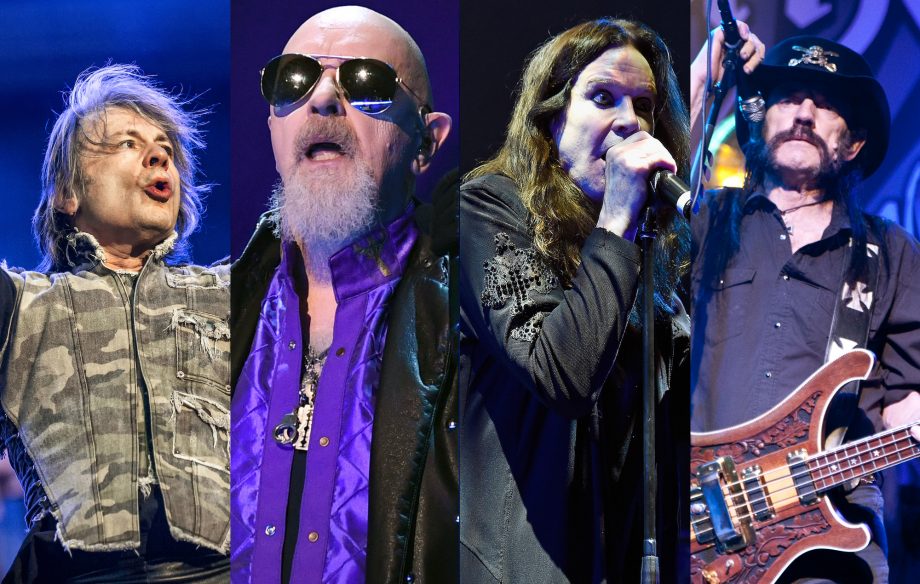 Iron Maiden Judas Priest Black Sabbath Motorhead UK Big Four of metal